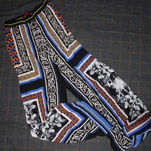 AKIRA Bright Printed Pants